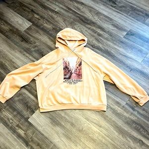 Tan oversized hoodie
